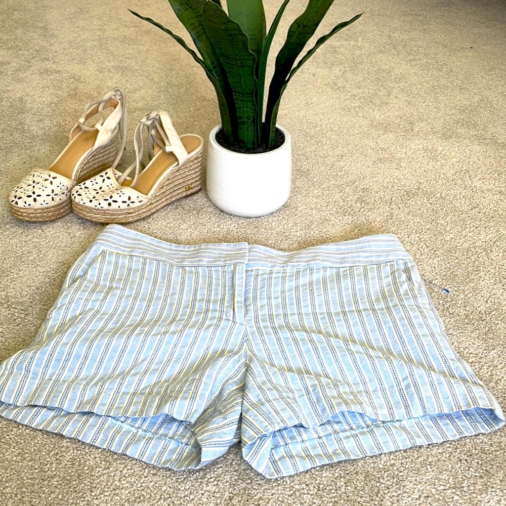 Loft- The Riviera pin stripe short
